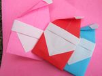 Origami santa