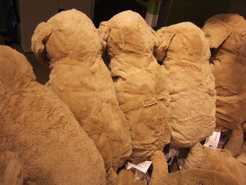 Stuffed dogs