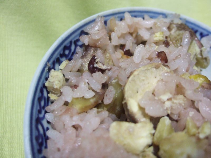 Chestnut rice