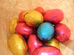 Easter egg chocolates