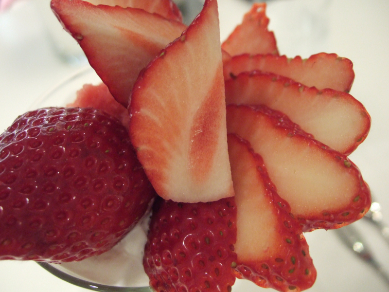 Strawberry parfait