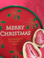 Freeze-dried strawberry & white chocolate