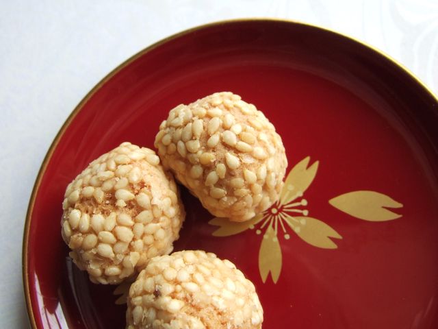 金銭餅 Chinese sesame cookies