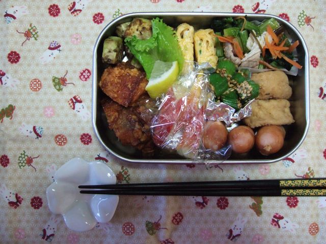 手づくりのプレゼント。　Obento gift