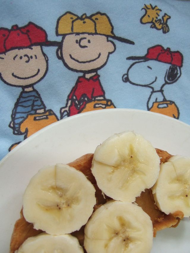 ピーナツバター！　Peanut butter & Banana
