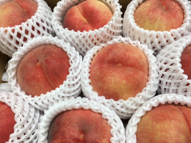 北限で育った桃。 Peach 2019